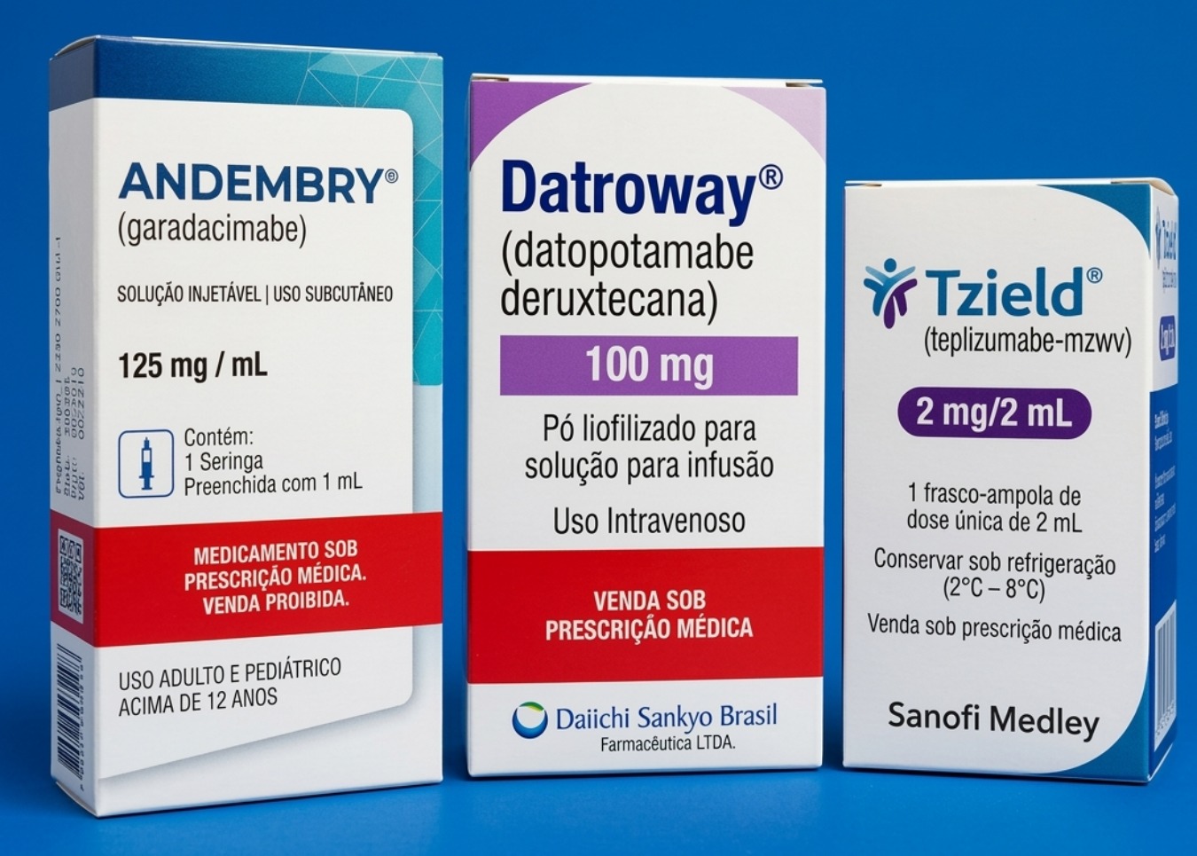 Anvisa aprova novos medicamentos biológicos para câncer, diabetes tipo 1 e angioedema hereditário