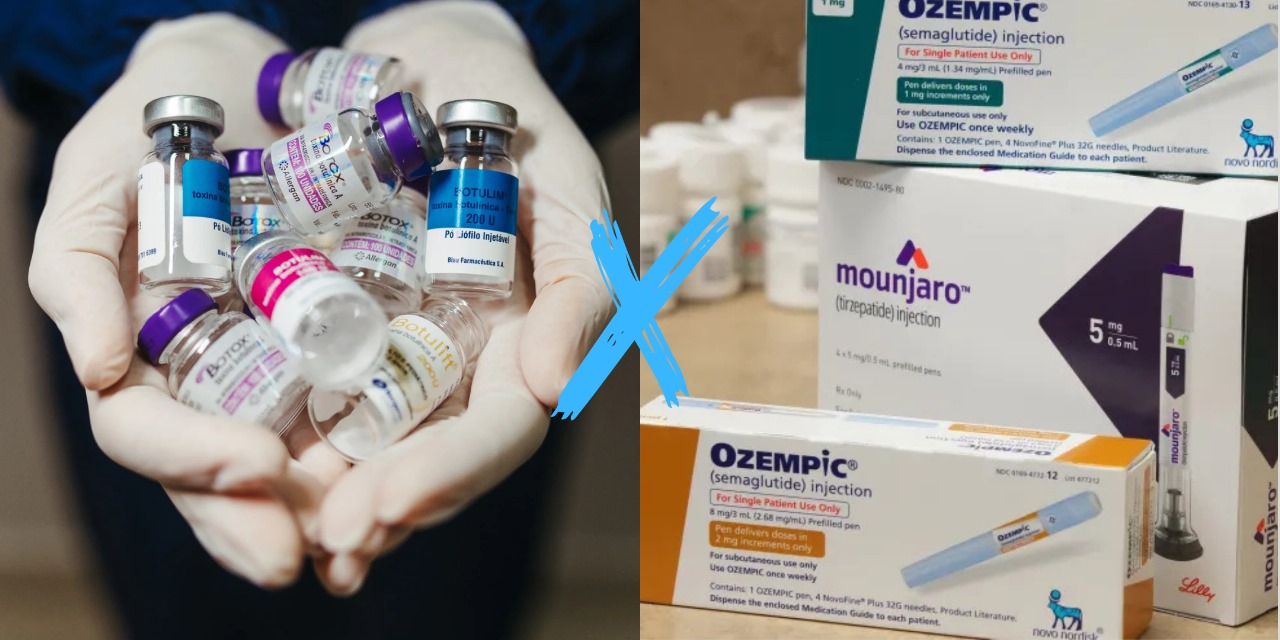 Estudo sugere que canetas emagrecedoras reduzem o efeito da toxina botulínica