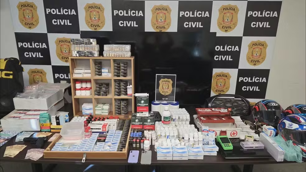 Falso profissional da saúde é preso com R$ 700 mil em anabolizantes