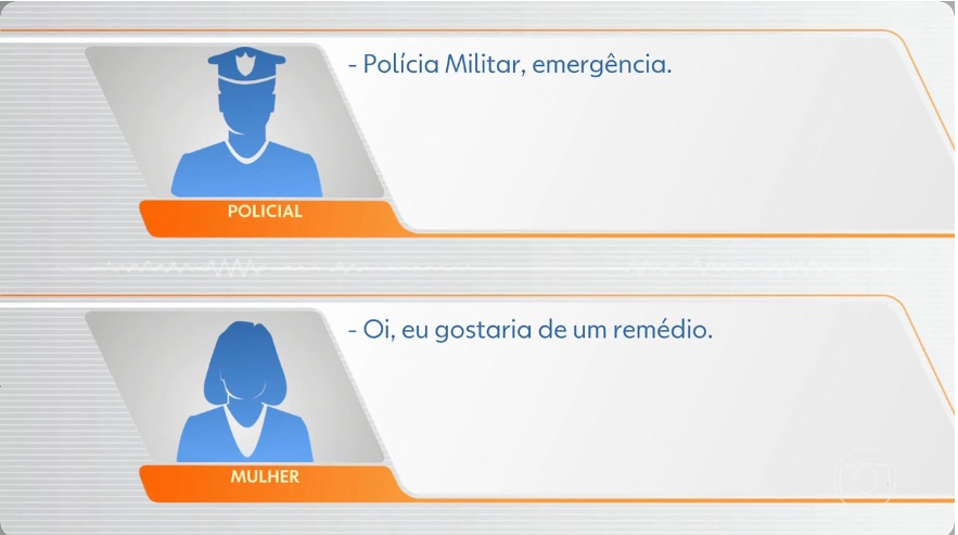 Mulher denuncia violência doméstica ao pedir dipirona pelo telefone