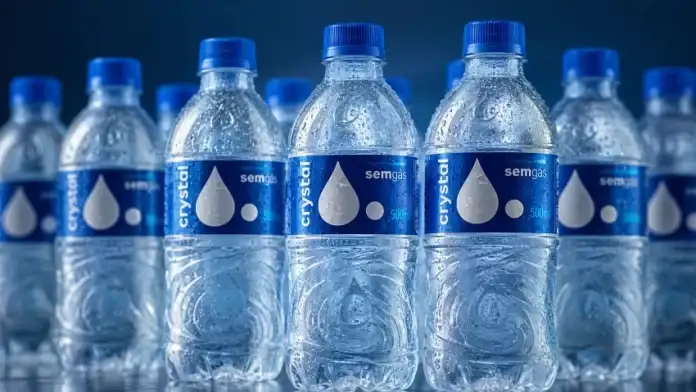 Lotes de Água Crystal são recolhidos após identificação de contaminação bacteriana
