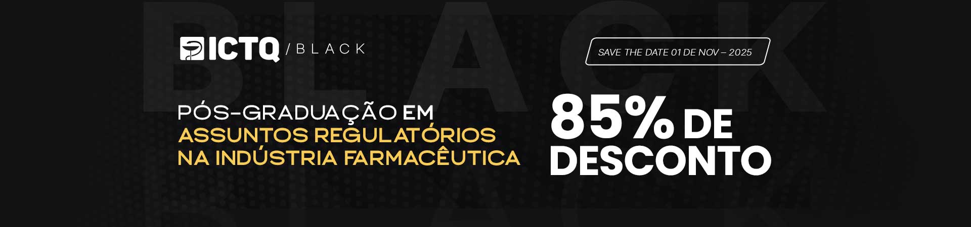 Pós graduação em Assuntos regulatórios na Indústria Farmacêutica
