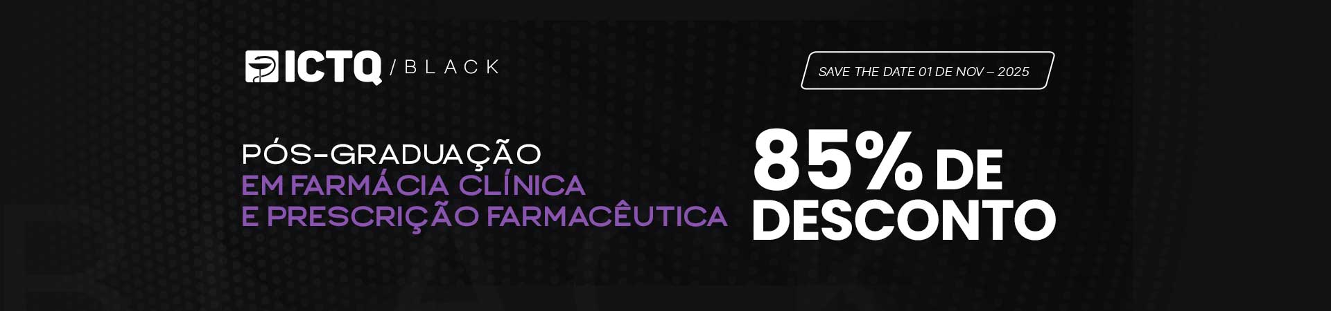 Pós graduação em Farmácia Clínica e Prescrição Farmacêutica