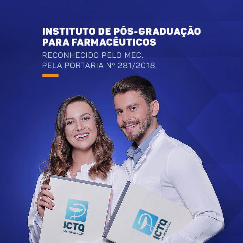 Instituto de pós-graduação para farmacêuticos reconhecido pelo MEC
