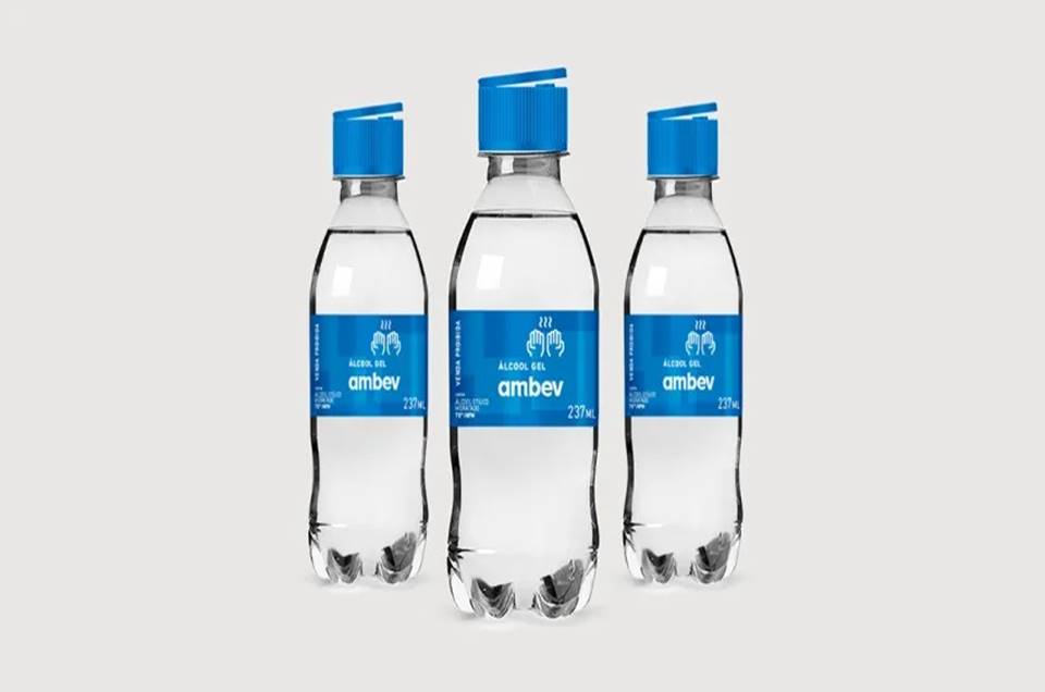 Cervejaria vai produzir 500 mil unidades de álcool em gel para o SUS