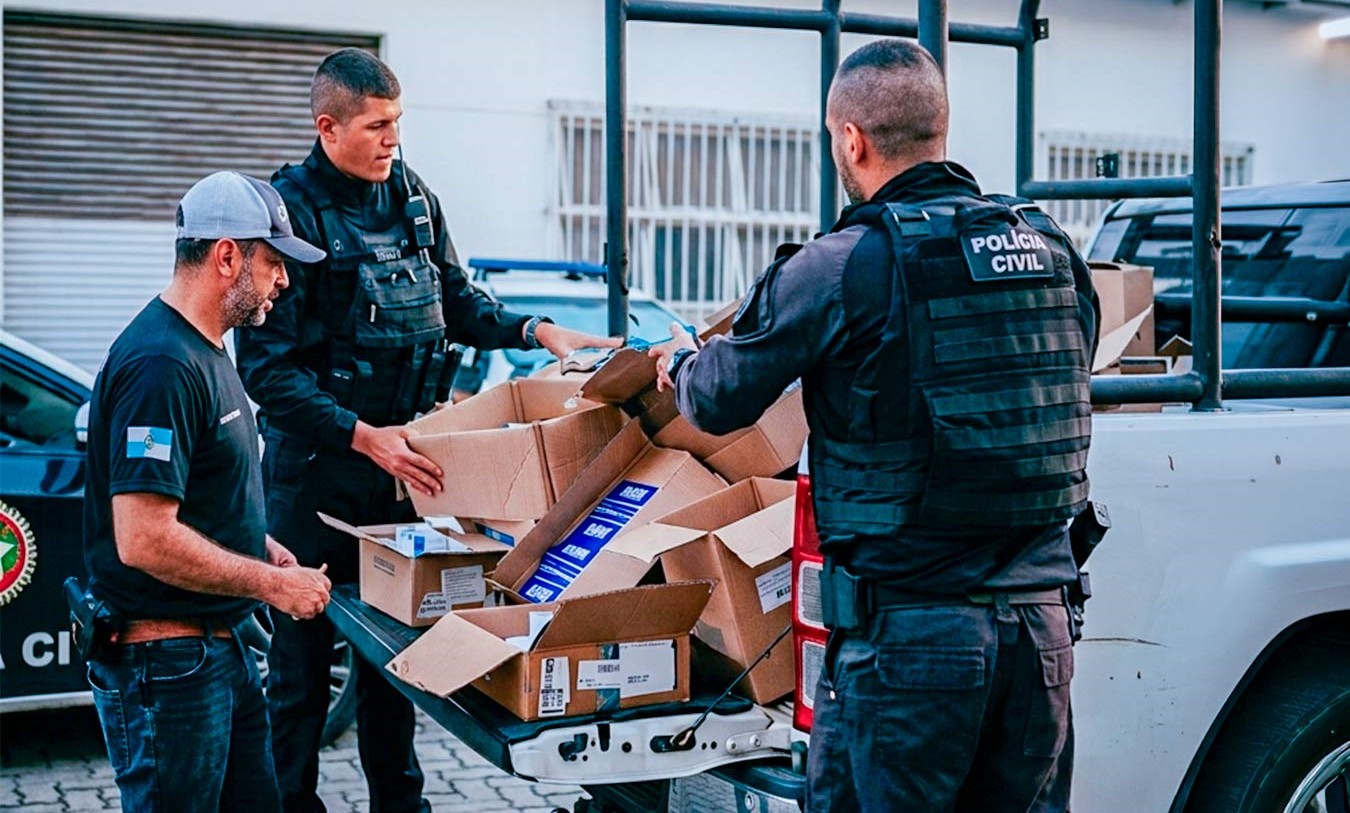 Polícia Civil desarticula esquema de roubo e revenda de medicamentos oncológicos