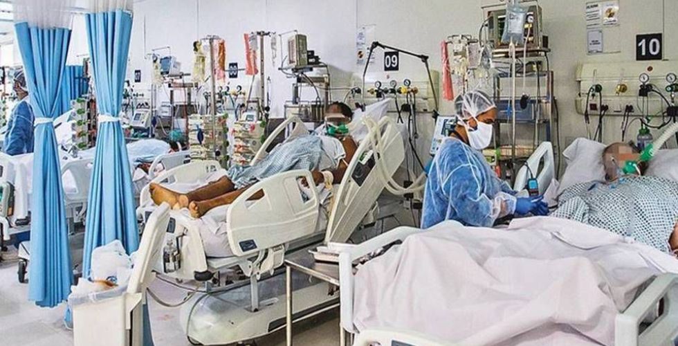 Alto risco: hospital está com partículas de coronavírus no ar